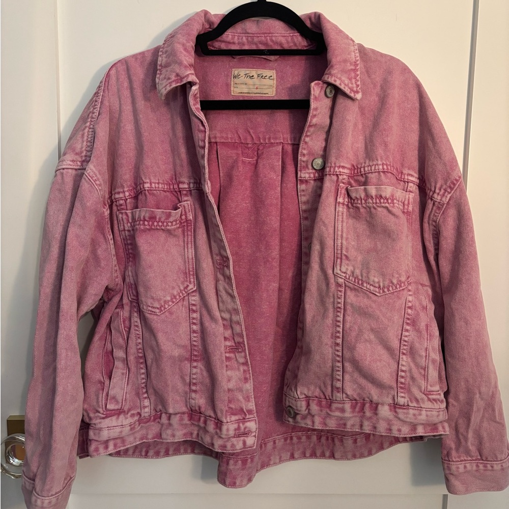 Free People Opal Swing Denim Jacket